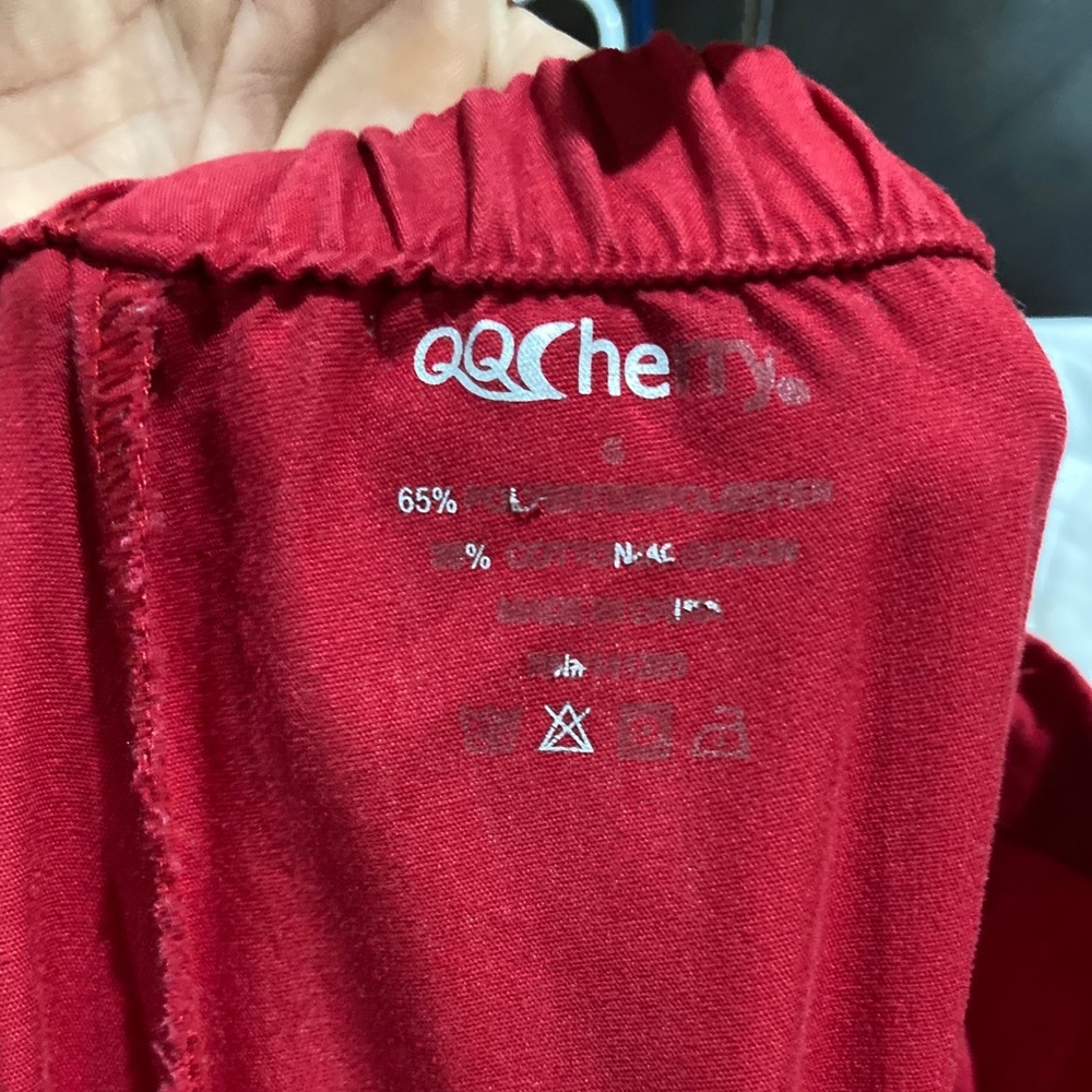Red scrub pants - Picture 4 of 4